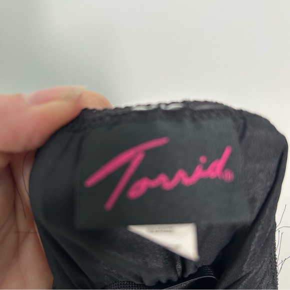 —-SOLD—- Torrid BLACK LACE lingerie BABYDOLL size 4X - Picture 8 of 9